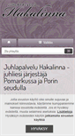 Mobile Screenshot of hakalinna.net